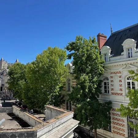 Apartmán Centre Terrasse Et Vue Chateau Saumur